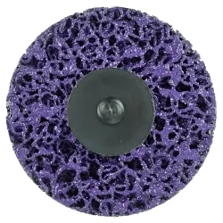 Tiger® 51764 Strip Disc, 3 in Dia Disc, Extra Coarse Grade, Silicon Carbide Abrasive, Type R Attachment