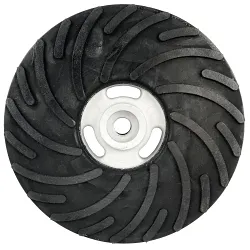 Weiler® 59601 Aluminum Backing Pad, 7 in Dia Pad, Arbor Attachment
