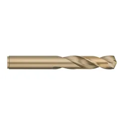 Titan USA CD32508 325 Type J Heavy Duty Stub Length Screw Machine Drill With (4) Coolant Channels, 1/8 in Drill - Fraction, 0.125 in Drill - Decimal Inch, M42 HSS-Co 8, Uncoated