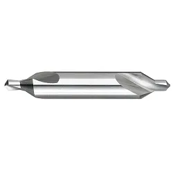 Titan USA CS10001 Regular Flute Combined Drill and Countersink, #1 Drill - Wire, 0.228 in Drill - Decimal Inch, 60 deg Included Angle, HSS, Uncoated