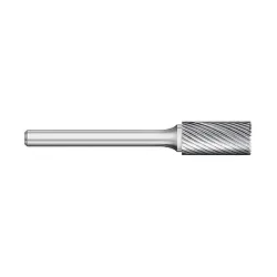 Titan USA ATB™ TB19823 SB Series 1-Piece Long Wheel Brush, End Cut End, Cylindrical Head, 1/4 in Dia Head, 1 in L of Cut, 2 in OAL, Single Cut