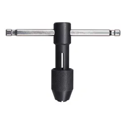 Titan USA TE78701 801 Tap Wrench, 0 to 1/4 in Tap, Uncoated, T-Handle Handle