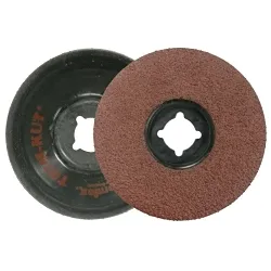 Trim-KutĀ® 59403 Grinding Disc, 4-1/2 in Dia Disc, 36 Grit, Very Coarse Grade, Aluminum Oxide Abrasive, Polymer Backing