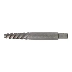 Union Butterfield® 6005058 1800 Left Hand Spiral Flute Screw Extractor, #2 Extractor, 0.086 in Drill, For Screw Size: 1/4 to 5/16 in, 2-3/8 in OAL, 3/16 in Shank