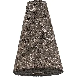 United Abrasives-SAIT 25104 General Purpose Grinding Cone, 1-1/2 in Dia Max, Square Tip Cone Shape