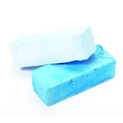 United Abrasives-SAIT 41201 Polishing Compound, 500 g Bar, Blue