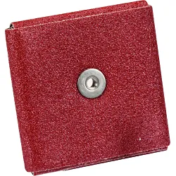 United Abrasives-SAIT 48016 Square Pad, 2 in L 2 in W 1/2 in THK Pad, 1/4-20 Eyelet Thread, 60 Grit
