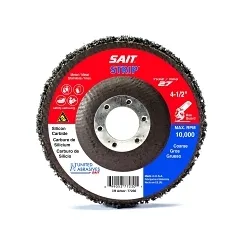 United Abrasives-SAIT 77230 Non-Woven Abrasive Disc, 4-1/2 in Dia, Coarse Grade, Silicon Carbide Abrasive