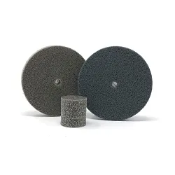 United Abrasives-SAIT 77830 8AM Unitized Wheel, 1 in Dia Wheel, Medium Grade, Aluminum Oxide Abrasive