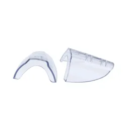 VisionAid™ 99705 Universal Flex SideShield Slip On Side Shield, Vinyl, Clear