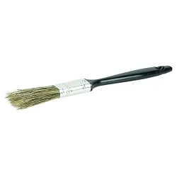 Vortec Pro® 40026 Multi-Purpose Chip and Oil Brush, 1/2 in W x 1/4 in THK China Bristle Brush, Plastic Handle, Alkyd Paints, All Stains, Oil Paints, Shellacs, Urethane and Varnishes