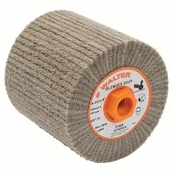 ALLSTEELâ„¢ 07M344 Non-Woven Flap Wheel Drum, 4-1/2 in Dia Wheel, 2 in W Face, Fine Grade, Aluminum Oxide Abrasive