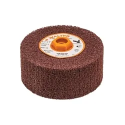 Walter Surface Technologies Blendexâ„¢ 07M423 Unmounted Coated Surface Conditioning Drum, 4-1/2 in Dia Wheel, 2 in W Face, Medium Grade, Aluminum Oxide Abrasive