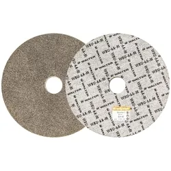Walter Surface Technologies Blendex Uâ„¢ 07U613 Bench Grinding Wheel, 6 in Dia Wheel, 1 in Center Hole, 1 in W Face, Medium Grade, Aluminum Oxide Abrasive