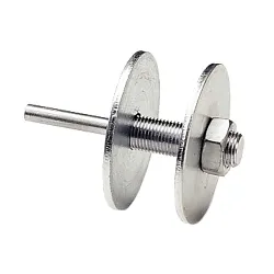 Walter Surface Technologies 07X008 Mandrel, 7/8 in, 6 in Dia Wheel, 7/8 in Shank, For Use With 6 in FX Wheels