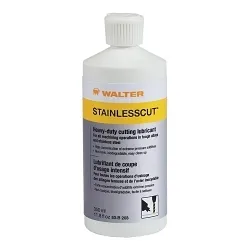 Walter Surface Technologies TAPCUT™ 53A103 Thread Cutting Lubricant, 11.8 fl-oz Squeeze Bottle, Light Citrus Odor/Scent, Light Yellow, Liquid Form