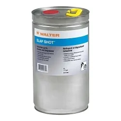 Walter Surface Technologies 53C506 SLAP SHOT™ Fast Evaporating Industrial Parts Multi-Purpose Cleaner/Degreaser, 5 L Can, Liquid, Clear, Characteristic