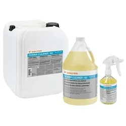Walter Surface Technologies Bio-Circle® 53G258 POWER CLEANER 100™ High Strength Acidic Cleaner/Brightener, 55 gal, Yellow, Liquid, 0.7