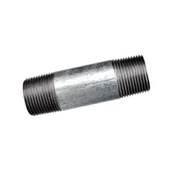 ASC Engineered Solutions 0234050 Pipe Nipple, 3-1/2 in x 5 in L, Steel, Galvanized, SCH 40/STD, Welded, Domestic