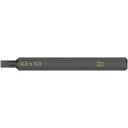 Wera® 05018140001 800 S Impact Slotted Bit, Slotted Point, 2-3/4 in OAL