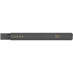 Wera® 05018142001 800 S Impact Slotted Bit, Slotted Point, 2-3/4 in OAL