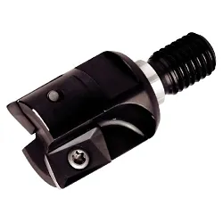 WIDIA 2003477 M680 Square Shoulder End Mill, ANSI Code: 12396932600 W, 25 mm Dia Cutting, Threaded Shank, Right Hand Cutting, M12 Modular Connection, 90 deg Lead Angle, 14 mm Max Depth of Cut