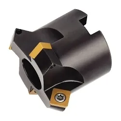 WIDIA 2022631 M25â„¢ Indexable Chamfer Shell Mill, ANSI Code: 12292511200 W, 52.3 mm Dia Cutting, 6.1 mm Max Depth of Cut, Right Hand Cutting, Steel