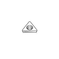 WIDIA 2824122 Positive Small Hole Boring Insert, ANSI Code: TPHB2151 C3, TPHB Insert, 1/4 in Inscribed Circle, Carbide, Manufacturer's Grade: C3, Uncoated