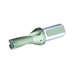 WIDIA 5537167 Top Cut 4â„¢ Indexable Insert Drill, 24 to 25 mm Drill, 25 mm Dia Shank, 2xD Drill Depth by Dia Ratio, TCF Insert, 143.2 mm OAL, 48 mm D Max Drill