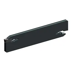 WIDIA 6499211 WGC Cut-Off Blade, Double End, WG Insert, 20 mm Max Depth of Cut, Insert Compatibility: WG0200M02P02, Steel