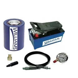 Williams® JHW1AP10T01L Low Profile Air Pump and Cylinder Combination, 10 ton, 1-1/2 in, 1000 psi