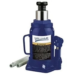 Williams® JHW3S20TV Side Pump Short Bottle Jack, 20 ton Load, 6-1/2 in, 11-1/4 in, 1.63 in Screw Length