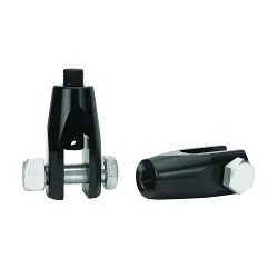 Williams® JHWCPB05T Clevis Plunger and Base, For Use With 5 ton Hydraulic Cylinder, 1-1/4-11.5 NPTF Base, M25x1.5 Plunger