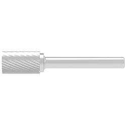 WNT 50921306 ZYA Burr, Radius End, Cylindrical Head, 0.2362 in Dia Head, 0.5118 in L of Cut, 1.8898 in OAL, Medium Cut